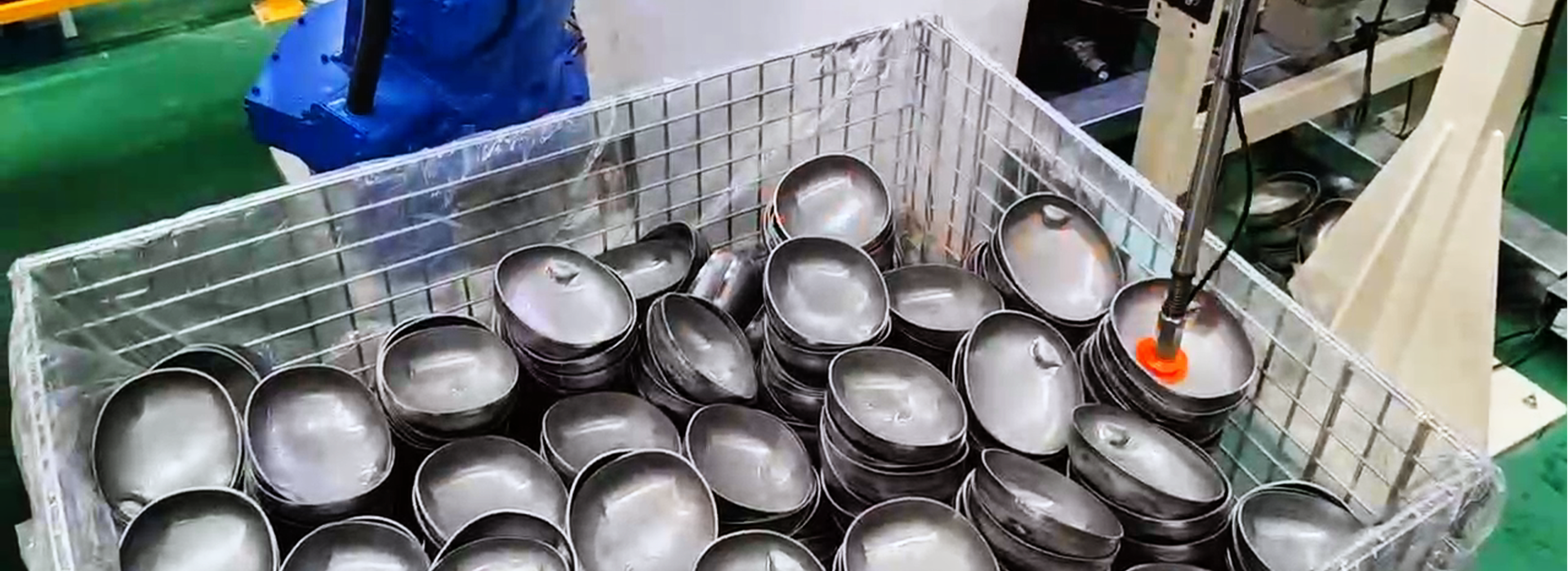 Vision-Guided Loading of Compressor Top Covers