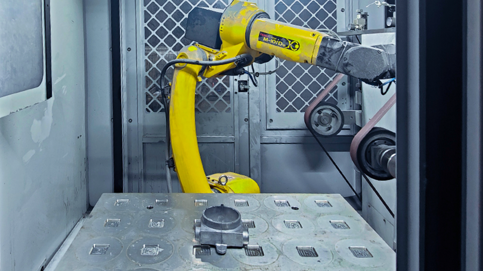 Vision-Guided Ordered Loading of Aluminum Castings