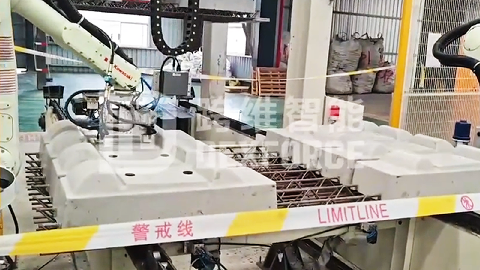 Vision-Guided Positioning for Tensioning Wire Holes in High-Speed Rail Sleepers