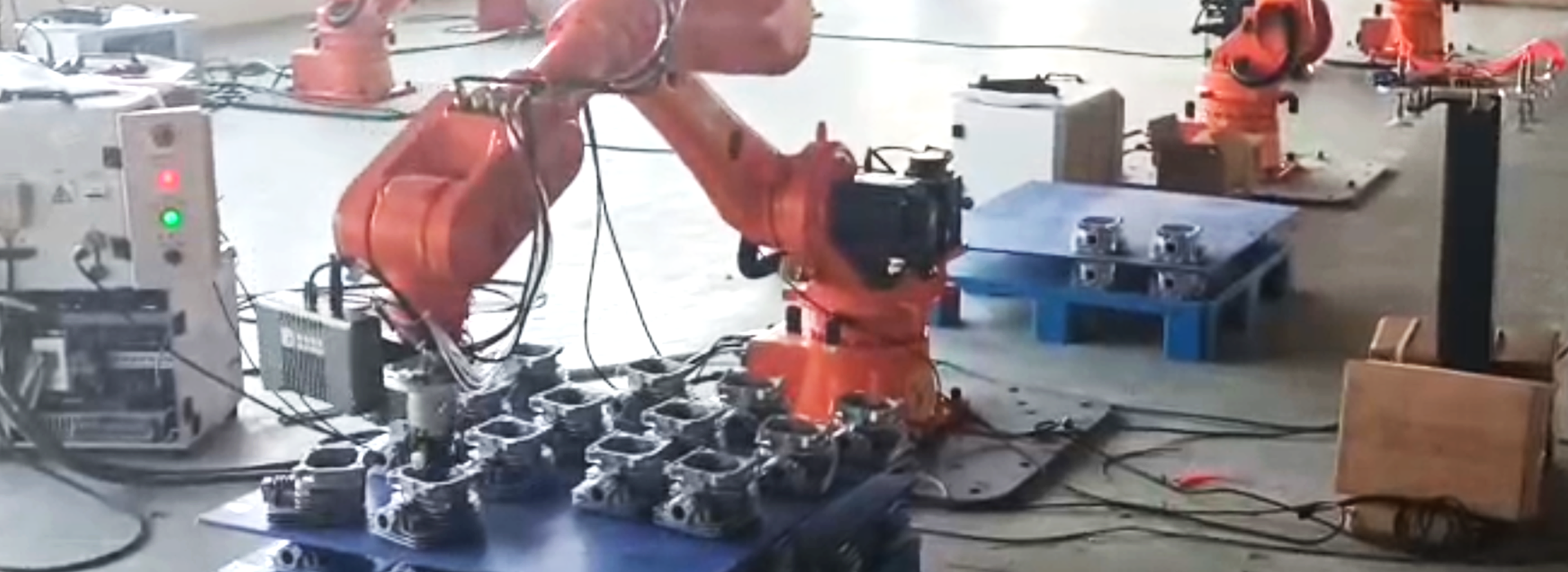 Vision-Guided Ordered Loading of Motorcycle Cylinders