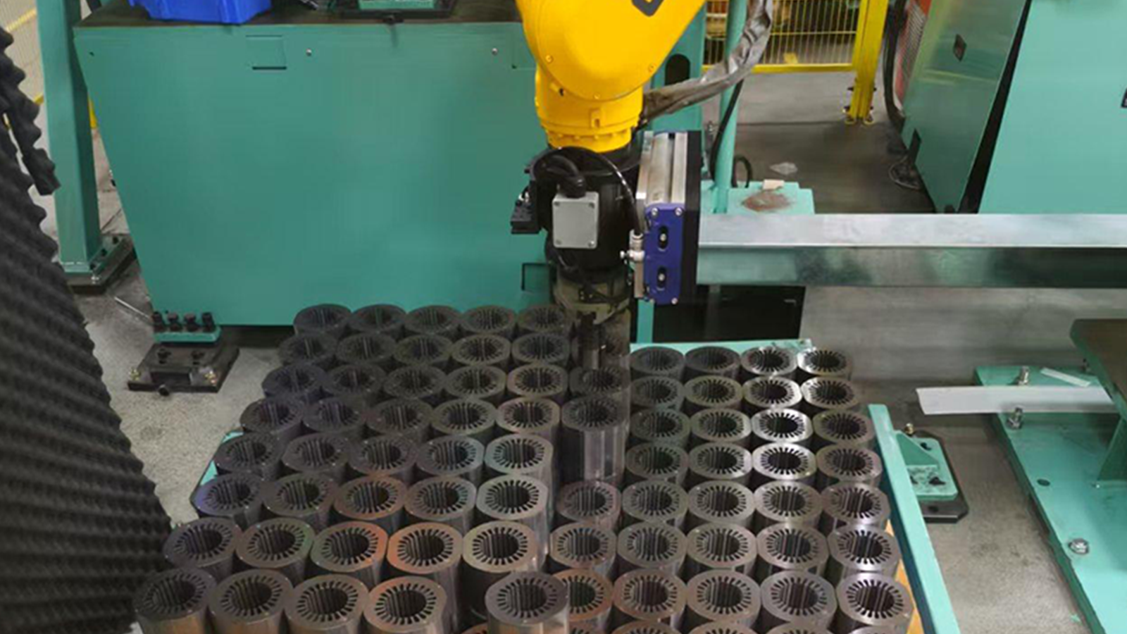 Vision-Guided Loading of Stators