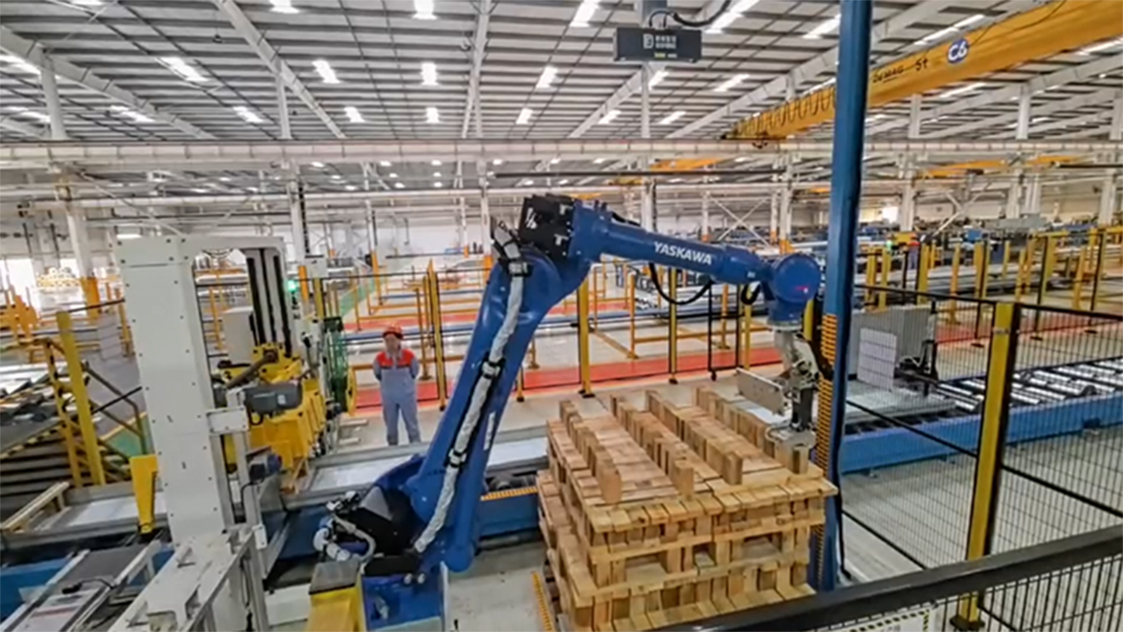 Vision-Guided Depalletizing of Wooden Stools