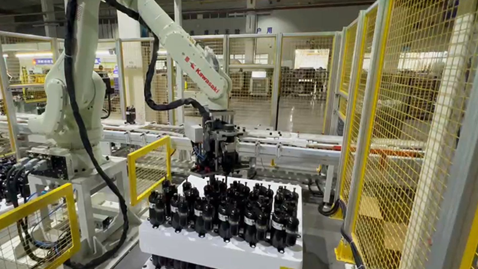 Vision-Guided Loading of Compressors